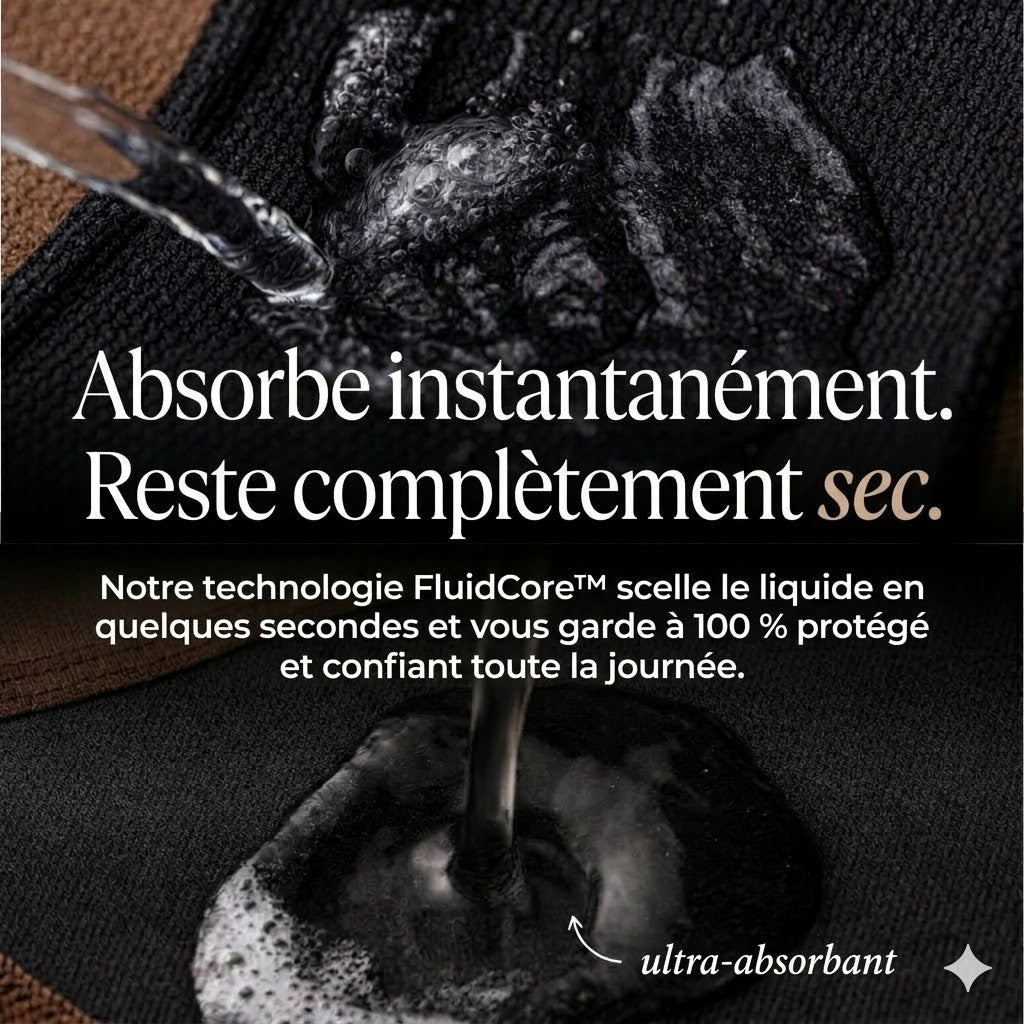 Sous-vêtements anti-fuites avec protection jour et nuit